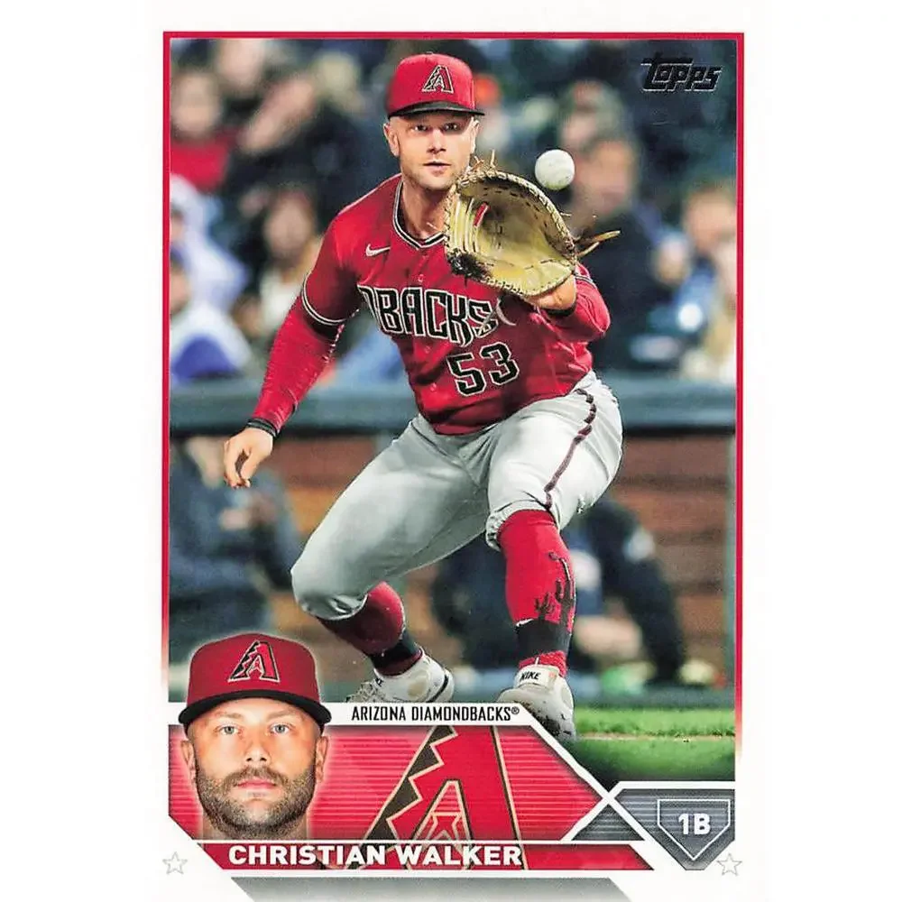 2023 Topps Christian Walker #639 Arizona Diamondbacks